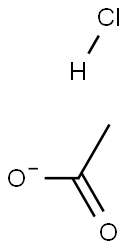 AcetateHcl Struktur