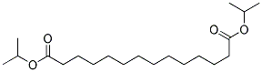 TETRADECANEDIOIC ACID DI-ISOPROPYL ESTER Struktur