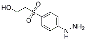 P-HYDROXYETHYLSULFONYLPHENYLHYDRAZINE Struktur