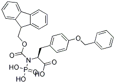 N-FMOC-O-BENZYL-L-PHOSPHOTYROSINE Struktur