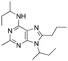 N,9-DI-SEC-BUTYL-2-METHYL-8-PROPYL-9H-PURIN-6-AMINE Struktur