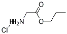 GLYCINE PROPYL ESTER HYDROCHLORIDE Struktur