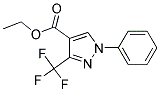 ETHYL 3-(TRIFLUOROMETHYL)-1-PHENYL-1H-PYRAZOLE-4-CARBOXYLATE Struktur