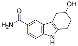 6,7,8,9-TETRAHYDRO-6-HYDROXY-5H-CARBAZOLE-3-CARBOXAMIDE Struktur