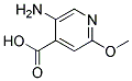 5-AMINO-2-METHOXY-4-PYRIDINECARBOXYLIC ACID Struktur