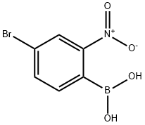 4-BROMO-2-NITROPHENYLBORONIC ACID Struktur