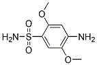 4-AMINO-2,5-DI METHOXY BENZENE SULFONAMIDE Struktur