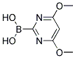 4,6-DIMETHOXYPYRIMIDIN-2-YL-2-BORONIC ACID Struktur