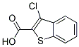 3-CHLOROBENZO[B]-2-THIOPHENECARBOXYLIC ACID Struktur