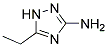 3-AMINO-5-ETHYL-1,2,4-TRIAZOLE Struktur