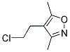 3,5-DIMETHYL-4-(2-CHLOROETHYL)-ISOXAZOLE Struktur