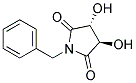 (3R,4R)-(+)-1-BENZYL-3,4-DIHYDROXYPYRROLIDIN-2,5-DIONE Struktur