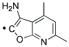 (3-AMINO-4,6-DIMETHYL-FURO[2,3-B]PYRIDIN-2-YL)- Struktur