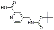 4-[(TERT-BUTOXYCARBONYLAMINO)METHYL]PYRIDINE-2-CARBOXYLIC ACID [REAGENT FOR APPLICATION OF THE EXCITON CHIRALITY METHOD] Struktur