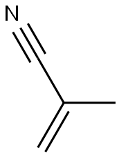 METHACRYLONITRILE SOLUTION 100UG/ML IN METHANOL 1ML Struktur