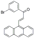 3-(9-ANTHRYL)-1-(3-BROMOPHENYL)PROP-2-EN-1-ONE, TECH Struktur