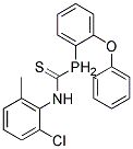 N-(2-CHLORO-6-METHYLPHENYL)OXO(DIPHENYL)PHOSPHORANECARBOTHIOAMIDE, TECH Struktur