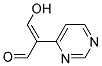 3-HYDROXY-2-PYRIMIDIN-4-YLACRYLALDEHYDE, TECH Struktur