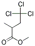 METHYL 4,4,4-TRICHLORO-2-METHYLBUTANOATE, TECH Struktur