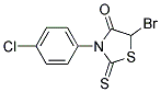 5-BROMO-3-(4-CHLOROPHENYL)-2-THIOXO-1,3-THIAZOLAN-4-ONE, TECH Struktur