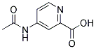 4-ACETAMIDOPYRIDINE-2-CARBOXYLIC ACID Struktur