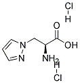 3-PYRAZOL-1-YL-L-ALANINE DIHYDROCHLORIDE Struktur