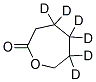 E-CAPROLACTONE-3,3,4,4,5,5-D6 Struktur