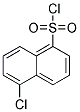 5-CHLORONAPHTHALENE-1-SULPHONYL CHLORIDE Struktur