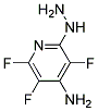 4-AMINO-2-HYDRAZINO-3,5,6-TRIFLUOROPYRIDIN Struktur