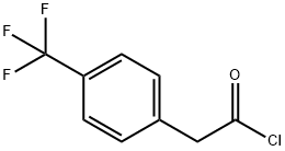 4-(TRIFLUOROMETHYL)PHENYLACETYL CHLORID Struktur