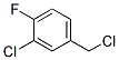 3-CHLORO-4-FLUOROBENZYL CHLORID Struktur