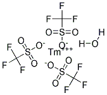 THULIUM(III) TRIFLUOROMETHANESULFONATE HYDRATE Struktur