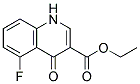 ETHYL 5-FLUORO-1,4-DIHYDRO-4-OXOQUINOLINE-3-CARBOXYLATE Struktur