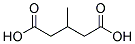 3-Methyl-1,5-pentanedioic Acid  Struktur