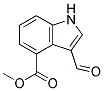 Methyl 3-formylindole-4-carboxylate Struktur