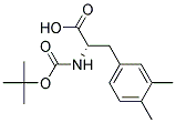 Boc-D-3,4-Dimethylphenylalanine Struktur