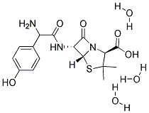 Amoxicillin trihydrate powder oral Struktur