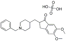 Donepezil sulphate Struktur