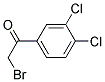 3',4'-dichloro-2-bromo acetophenone Struktur