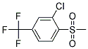 3-Chloro-4-(methylsulphonyl)benzotrifluoride Struktur