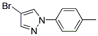 4-Bromo-1-(4-methylphenyl)-1H-pyrazole Struktur