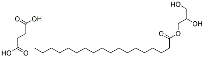 GLYCERYL STEARATE SUCCINATE Struktur