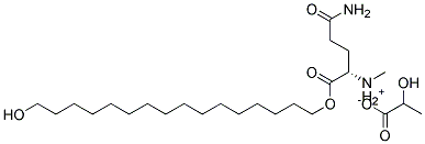 METHYL HYDROXYCETYL GLUCAMINIUM LACTATE Struktur