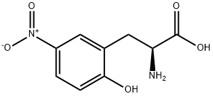 DL-2-Hydroxy-5-nitro-Phenylalanine Struktur