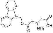 Fmoc-D-3-Aminobutyric acid Struktur