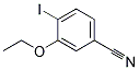 3-ETHOXY-4-IODOBENZONITRILE Struktur