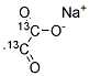 PYRUVIC ACID SODIUM SALT-[1,2-13C2] Struktur