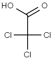 TRICHLOROACETIC ACID GC STANDARD Struktur