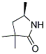 (R)-3,3,5-TRIMETHYL-PYRROLIDIN-2-ONE Struktur