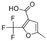 2-TRIFLUOROMETHYL-5-METHYL-3-FUROIC ACID Struktur